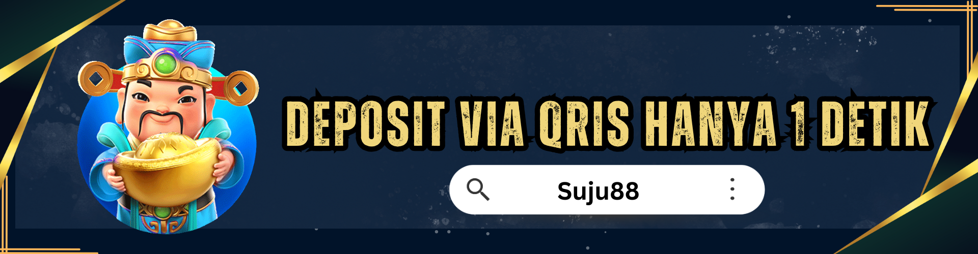 Deposit Via QRIS 1 Detik